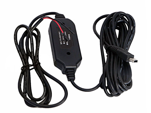 Dashcam or Radar Detector Hardwire Kit - 1500mA 5V w/Mini USB Plug