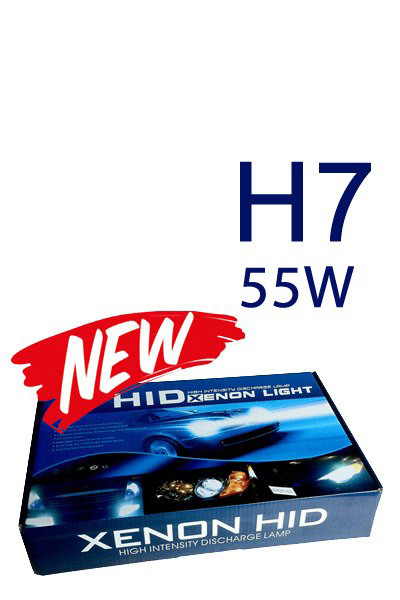 H7 HID kit - ASIC Fast Start Canbus Ballasts + 55W 6000K HID bulbs